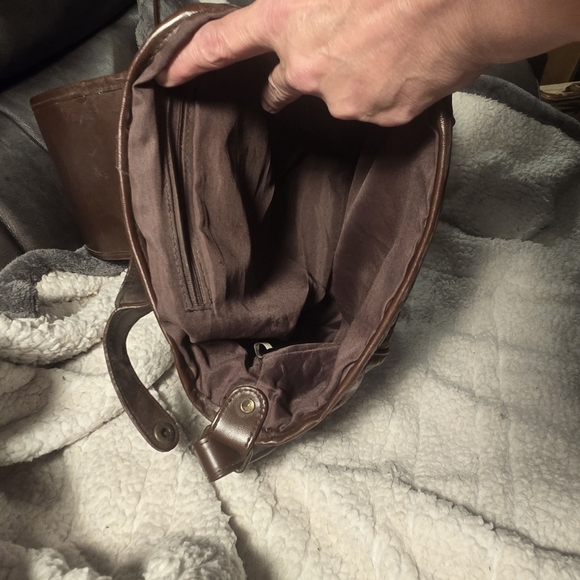 Purse ALIZ,BROWN COMFY AND ROOMY - Picture 5 of 5